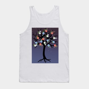 Trees and Flowers Tank Top